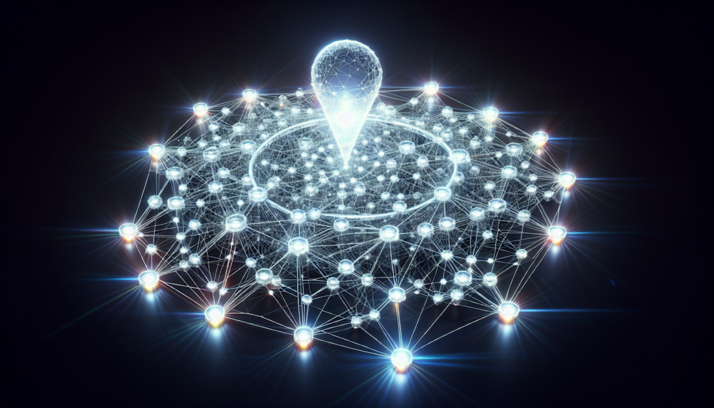 Illustration of interconnected web links