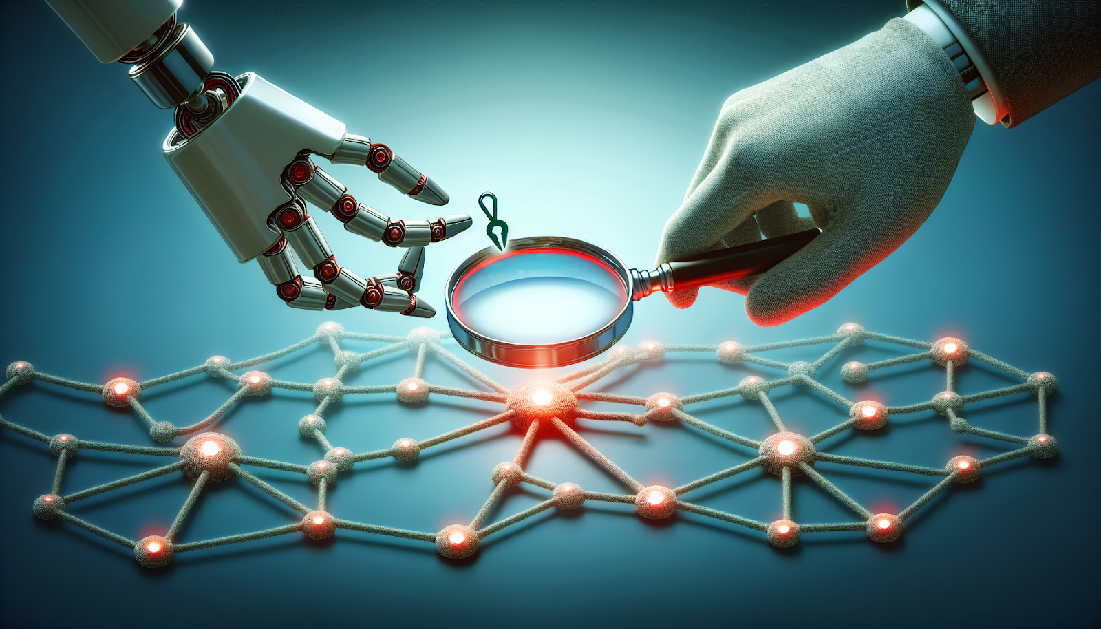 Illustration of identifying and replacing broken links on a website