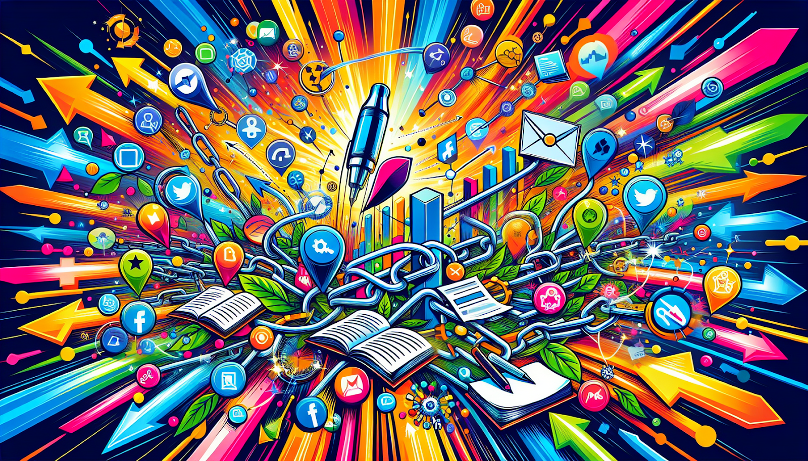 SEO strategies to boost authority, including link building and guest posting