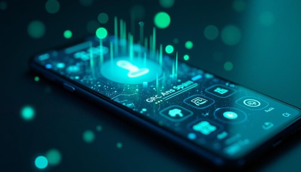 B2B sales rep reviewing AI call strategies to prevent Spam Likely call labels