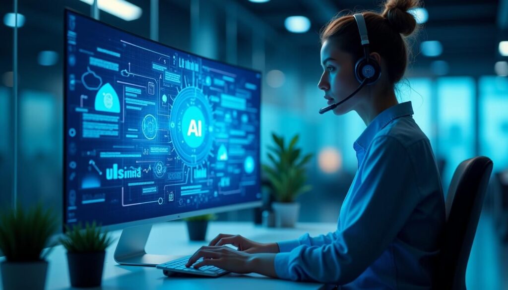 B2B SDR using cold calling technology platforms dashboard with AI dialer and analytics