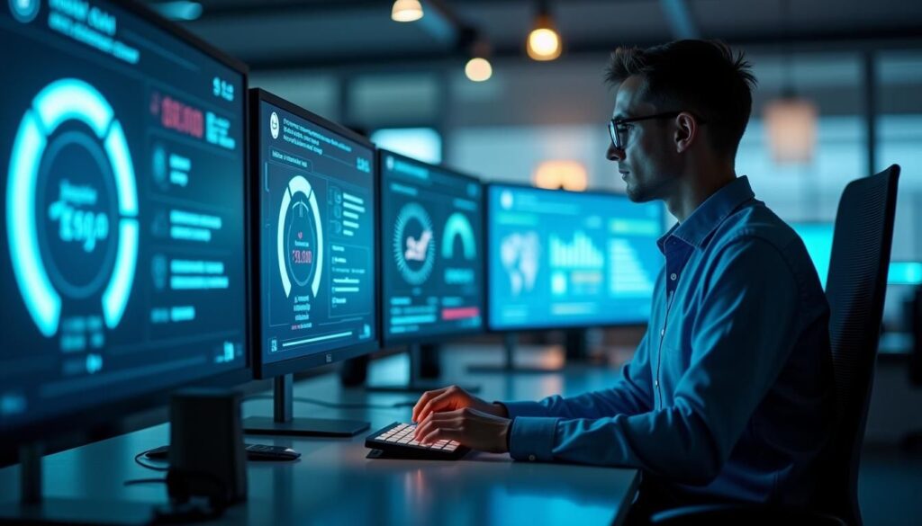 B2B sales rep using power dialers for B2B to boost outbound call volume